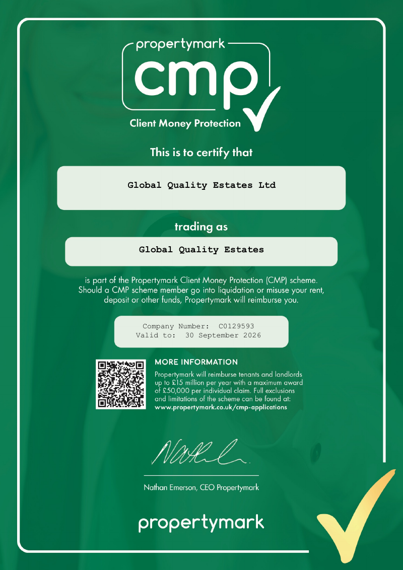 Client Money Protection certificate 2026