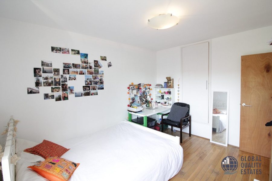 Bedroom, additional view towards the window