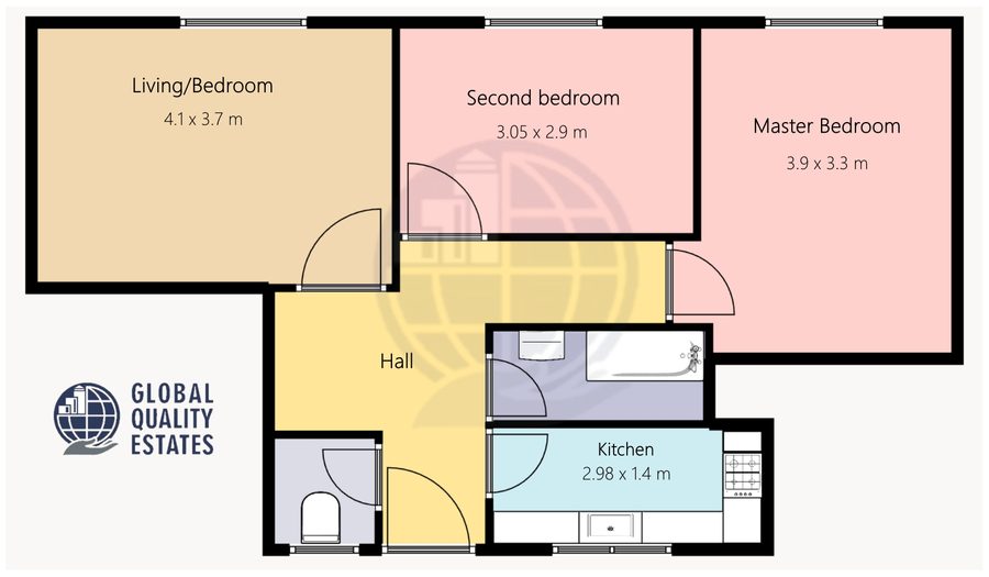 Floor plan of Levita House